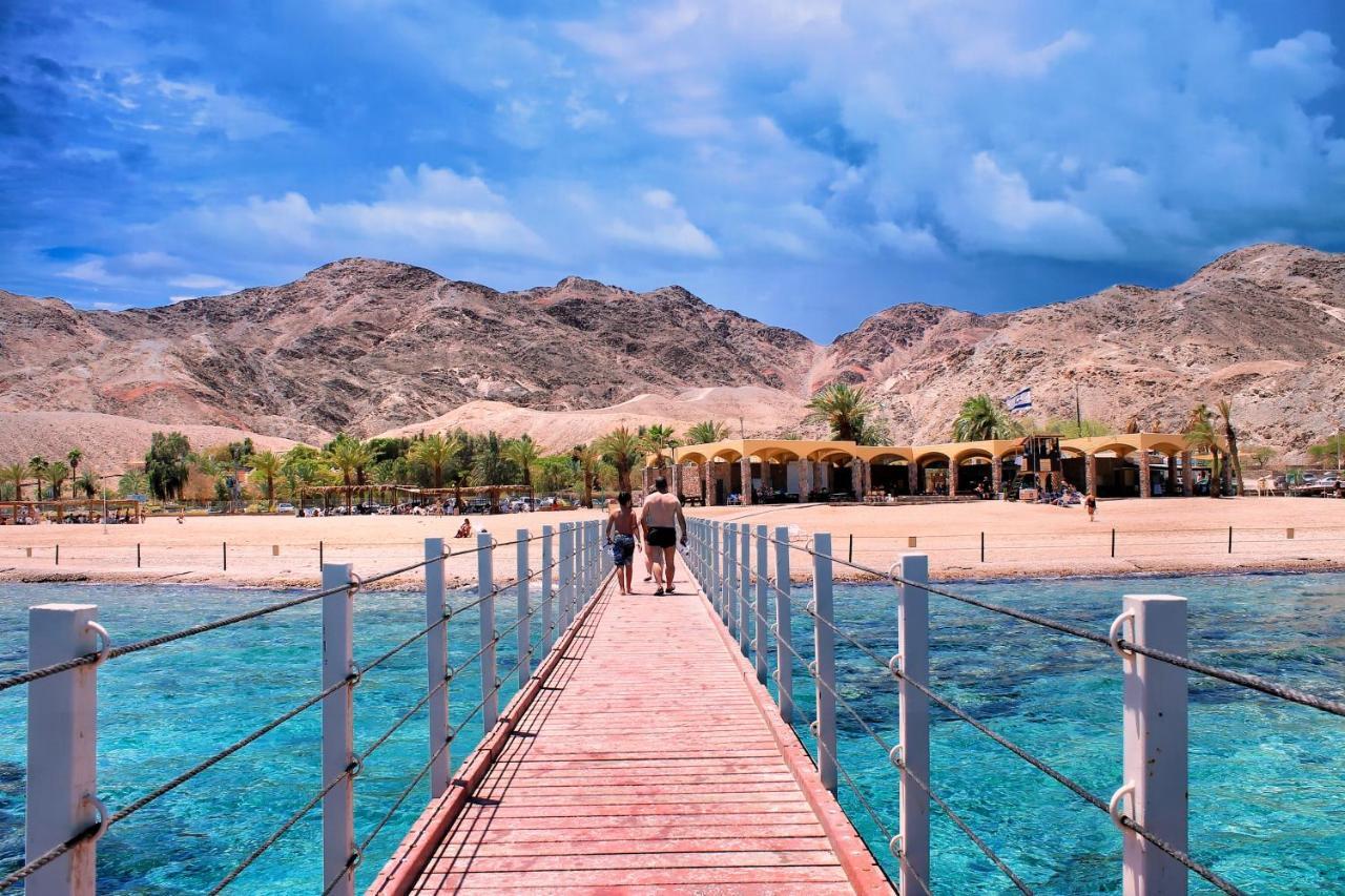 Sunshine Suite Boutique Only 5 Min Walk To The Beach - By Seaelo Eilat Ngoại thất bức ảnh